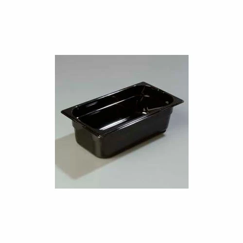 Carlisle 1046103 - Topnotch® One-Third Size Pan 12-3/4" x 7", Black - Pkg Qty 6 1 Carlisle 1046103 - Topnotch® One-Third Size Pan 12-3/4" x 7", Black - Pkg Qty 6