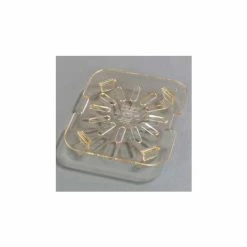 Carlisle 1051513 - Topnotch® Drain Shelf 4-3/4" x 4-1/4", Amber - Pkg Qty 6