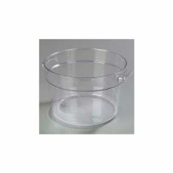 Carlisle 1076707 - Storplus™ Round Container 12 Qt., Clear - Pkg Qty 6