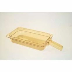 Carlisle 30860H13 - High Heat Food Pan, Amber, With Handle