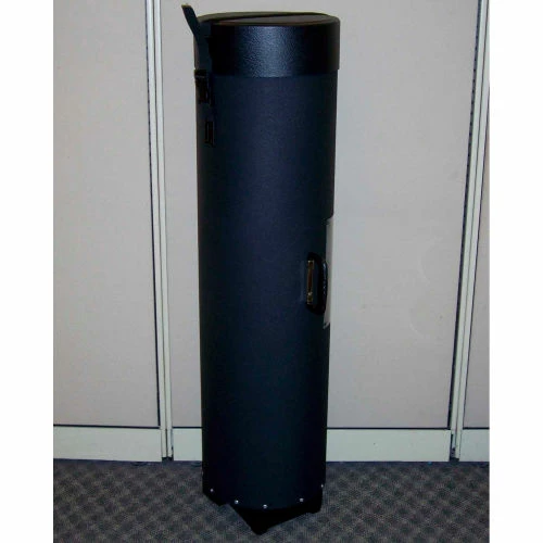 Case Design 511 Rotunda Graphics Case with Wheels - Trade Show Case - 18"L x 18"W x 47"H, Black 4 Case Design 511 Rotunda Graphics Case with Wheels - Trade Show Case - 18"L x 18"W x 47"H, Black - Image 4