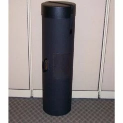 Case Design 511 Rotunda Graphics Case - Trade Show Case - 10"L x 10"W x 38"H, Black
