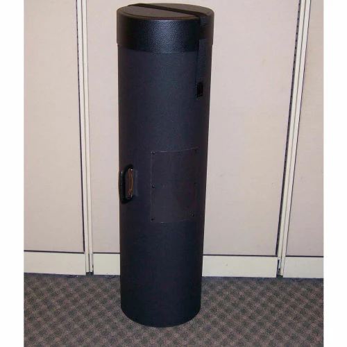 Case Design 511 Rotunda Graphics Case - Trade Show Case - 10"L x 10"W x 44"H, Black 1 Case Design 511 Rotunda Graphics Case - Trade Show Case - 10"L x 10"W x 44"H, Black