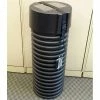 Case Design 515 Tank Heavy Duty Shipping Case-Tube Without Wheels 17"L x 17"W x 44"H, Blk