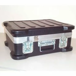 Case Design Shippable Rugged Transit Case 929 Carry Case Foam Filled w/ Wheels - 26x20x13 Black
