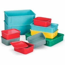 LEWISBins Lid For Fiberglass Nesting Box - Fits Box 52569 - Yellow