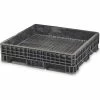 ORBIS Heavy-Duty Bulkpak Container HDRS4845-21 - 48 x 45 x 24.8 - Fixed Wall Black
