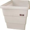Dandux FDA Approved Plastic Bulk Container, Step Wall, 18 Bushel, Natural