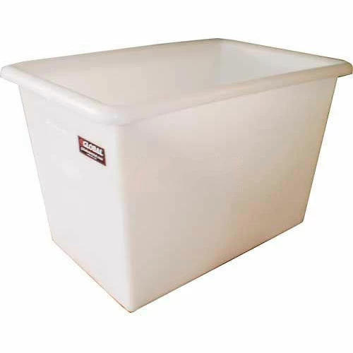Dandux FDA Approved Plastic Bulk Container, Smooth Wall, 6 Bushel, Natural 1 Dandux FDA Approved Plastic Bulk Container, Smooth Wall, 6 Bushel, Natural