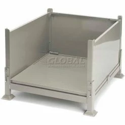 Davco KDS-01 Collapsible Sheet Metal Steel Container 40-1/2"x34-1/2"x26" Zinc-Galv 11 Davco KDS-01 Collapsible Sheet Metal Steel Container 40-1/2"x34-1/2"x26" Zinc-Galv -Containers & Organizers Sales Store DCV KDS 01