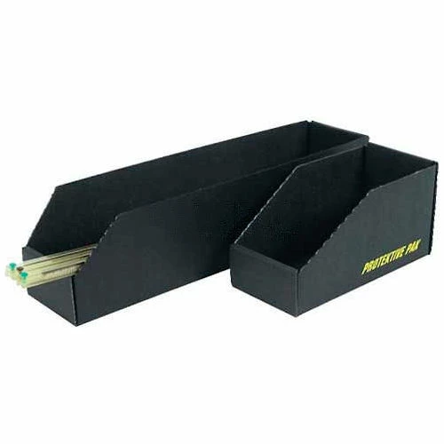 Protektive Pak 37100 ESD Open Bin Box, 3-3/4"W x 5-3/4"D x 2-11/16"H - Pkg Qty 10 1 Protektive Pak 37100 ESD Open Bin Box, 3-3/4"W x 5-3/4"D x 2-11/16"H - Pkg Qty 10