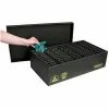 Protektive Pak 37187 ESD In-Plant Handle Container Fixed Dividers & Lid Cell Size 12-5/8x4-3/4x2-1/4 - Pkg Qty 5