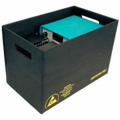 Protektive Pak 37504 ESD Storage Container, 23-5/8"L x 13-3/8"W x 12-7/8"H - Pkg Qty 5