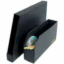 Protektive Pak 37611 ESD Closed Bin Box For Reels, Rail/Dip Tubes, 4-11/16"W x 24-3/8"D x 15-1/4"H - Pkg Qty 5