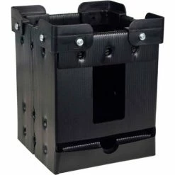 Protektive Pak Plastek Vertical 7" Reel Storage 47205 Stacking Corners 8-1/4"L x 8-1/4"W x 10-1/4"H - Pkg Qty 5 -Containers & Organizers Sales Store DED 47205