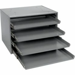 Durham Mfg. Durham Heavy Duty Bearing Rack 303B-15.75-95 - For Large Compartment Boxes - Fits Four Boxes -Containers & Organizers Sales Store DUR 303B 1575 95