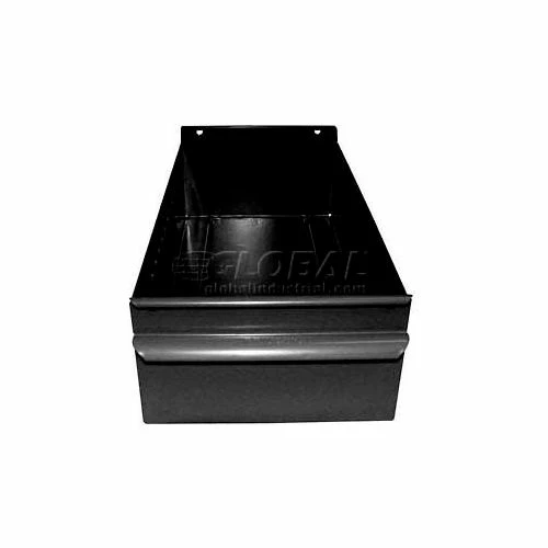 Equipto Individual Metal Shelf Drawer, 4-1/4"W x 11"D x 3-1/8"H, Textured Black 1 Equipto Individual Metal Shelf Drawer, 4-1/4"W x 11"D x 3-1/8"H, Textured Black