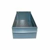 Equipto Individual Metal Shelf Drawer, 4-1/4"W x 11"D x 3-1/8"H, Smooth Office Gray