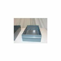 Equipto Individual Metal Shelf Drawer, 8-3/8"W x 17"D x 3-1/8"H, Textured Evergreen