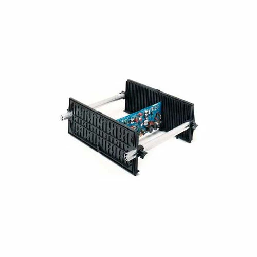 Fancort Karry-All Model 79 Adjustable Conductive Medium PCB Rack, 9"W x 5-1/2"D x 15-1/4"H 1 Fancort Karry-All Model 79 Adjustable Conductive Medium PCB Rack, 9"W x 5-1/2"D x 15-1/4"H