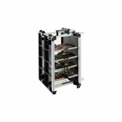 Fancort Karry-All Model 80 Adjustable Conductive Medium, Large PCB Rack,14"W x 12-1/2"D x 18-3/4"H