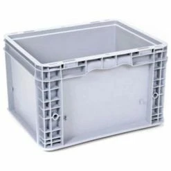 Georg UTZ Small Load Container (SLC) 50-1512-95-0 - 15"L x 12"W x 9-1/2"H, Silver Grey