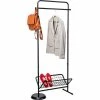 Honey-Can-Do® Entryway Garment Rack, Black - 29"L x 13-1/2"W x 61-1/2"H