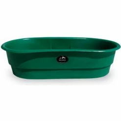 High Country Plastics Stock Tank W-55 55 Gallons, 51-1/2"L x 27-1/2"W x 13"H, Black