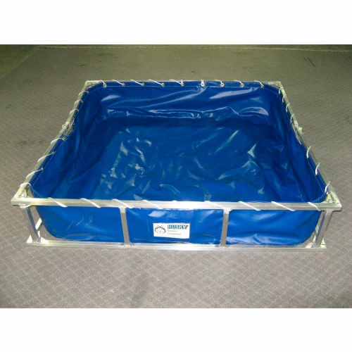 Husky Portable Containment Husky Aluminum Frame PVC Decontamination Pool ALFDP-33 - 22 Oz. Thickness 36x29x12 - 60 Gal. Red 1 Husky Portable Containment Husky Aluminum Frame PVC Decontamination Pool ALFDP-33 - 22 Oz. Thickness 36x29x12 - 60 Gal. Red