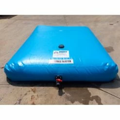 Husky Portable Containment Husky Drink Water Bladder Tank BT-25PW - 36"L x 24"W x 8"H 25 Gallon Cap. Powder Blue