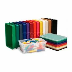 Jonti-Craft 8011 Cubbie Lid, 13-1/2"L x 8-5/8"W x 1/4 H, Clear - Pkg Qty 5