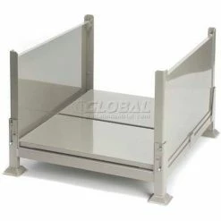 Davco KDS-01 Collapsible Sheet Metal Steel Container 40-1/2"x34-1/2"x26" Zinc-Galv 8 Davco KDS-01 Collapsible Sheet Metal Steel Container 40-1/2"x34-1/2"x26" Zinc-Galv -Containers & Organizers Sales Store KDS 01 c