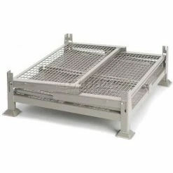 Davco KDW-01 Collapsible Wire Mesh Steel Container 40-1/2"x34-1/2"x26" Zinc-Galv -Containers & Organizers Sales Store KDW 01 e