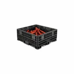 ORBIS Heavy-Duty BulkPak Container HDRS4548-19 - 48"L x 45"W x 19-5/16"H - Fixed Wall Black 21 ORBIS Heavy-Duty BulkPak Container HDRS4548-19 - 48"L x 45"W x 19-5/16"H - Fixed Wall Black -Containers & Organizers Sales Store LBN HDRS4548 19
