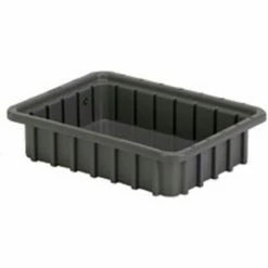 LEWISBins Divider Box DC1025 10-13/16" x 8-5/16" x 2-1/2", Gray - Pkg Qty 24