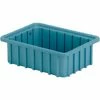 LEWISBins Divider Box DC1035 10-13/16" x 8-5/16" x 3-1/2", Light Blue - Pkg Qty 16
