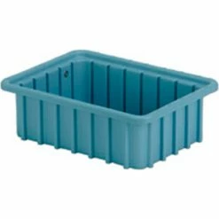 LEWISBins Divider Box DC1035 10-13/16" x 8-5/16" x 3-1/2", Light Blue - Pkg Qty 16