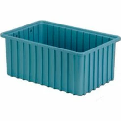 LEWISBins Divider Box DC2070 16-1/2" x 10-7/8" x 7", Light Blue - Pkg Qty 6