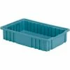 LEWISBins Divider Box NDC2035 16-1/2" x 10-7/8" x 3-1/2", Light Blue - Pkg Qty 8