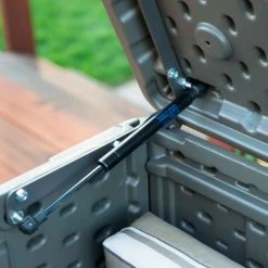 Lifetime 60089 Outdoor Deck Storage Box 116 Gallon, Brown -Containers & Organizers Sales Store LII 60089 21