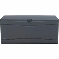 Lifetime Outdoor Storage Deck Bench Box 130 Gallon - Gray w/Black Bottom 21 Lifetime Outdoor Storage Deck Bench Box 130 Gallon - Gray w/Black Bottom -Containers & Organizers Sales Store LII 60298 02
