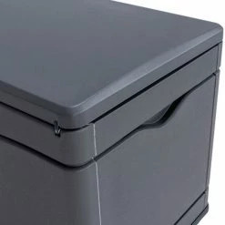 Lifetime Outdoor Storage Deck Bench Box 130 Gallon - Gray w/Black Bottom 27 Lifetime Outdoor Storage Deck Bench Box 130 Gallon - Gray w/Black Bottom -Containers & Organizers Sales Store LII 60298 08