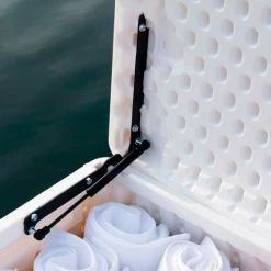 Lifetime Marine Dock Bench Box 130 Gallon - 60"L x 24"W x 24-1/4"H - White -Containers & Organizers Sales Store LII 60348 11