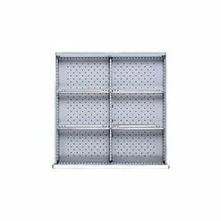 Lista SC Drawer Layout, 6 Compartments 11.5"W x 3" H