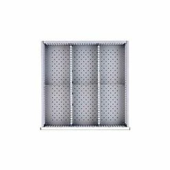 Lista SC Drawer Layout, 6 Compartments 7.5"W x 3" H