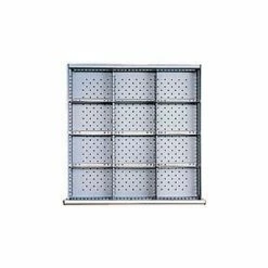 Lista SC Drawer Layout, 12 Compartments 7.5"W x 3" H