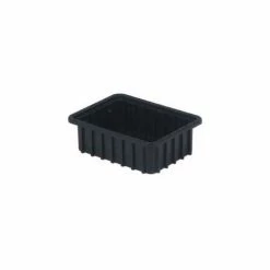 LEWISBins ESD-Safe Divider Box DC1035xL - 10-13/16"L x 8-5/16"W x 3-1/2"H - Pkg Qty 16