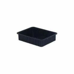 LEWISBins ESD-Safe Divider Box DC3050xL - 22-13/32"L x 17-13/32"W x 5"H - Pkg Qty 4