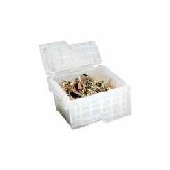 ORBIS Flipak® Attached Lid Container FP03 - 11-13/16 x 9-13/16 x 7-11/16, Clear -Containers & Organizers Sales Store LWB FP03
