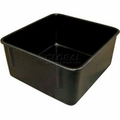 MFG Tray Molded Fiberglass Fibrestat ESD Nesting Box 923100 - 9-3/4"L x 9-1/4"W x 4-1/2"H